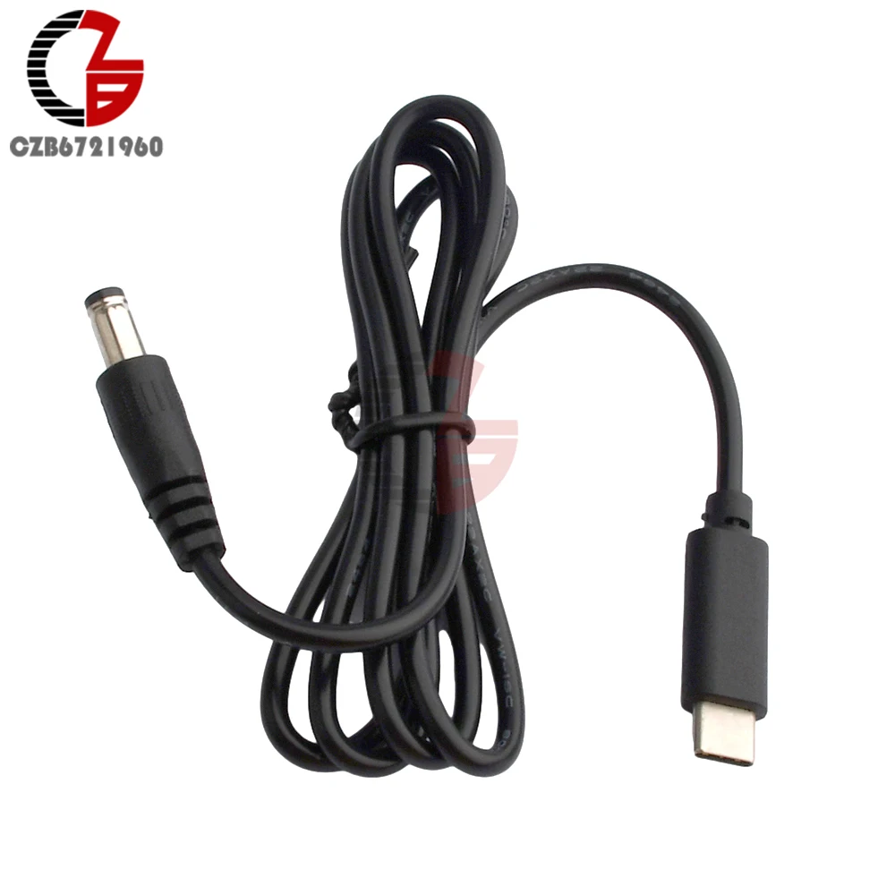 USB Power Boost Line DC 5V to DC 9V / 12V Step UP Module USB Converter Adapter Router Cable 2.5x5.5mm Plug PD/QC 3.0/2.0 FCP/AFC