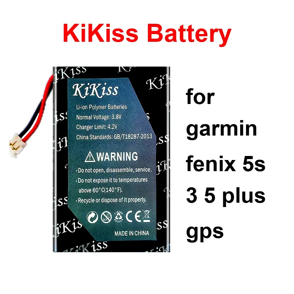 Battery Reliable Power 361-00034-02 361-00097-00 361-00096-00 650-800mAh For Garmin Fenix 5S 3 5 Plus Gps