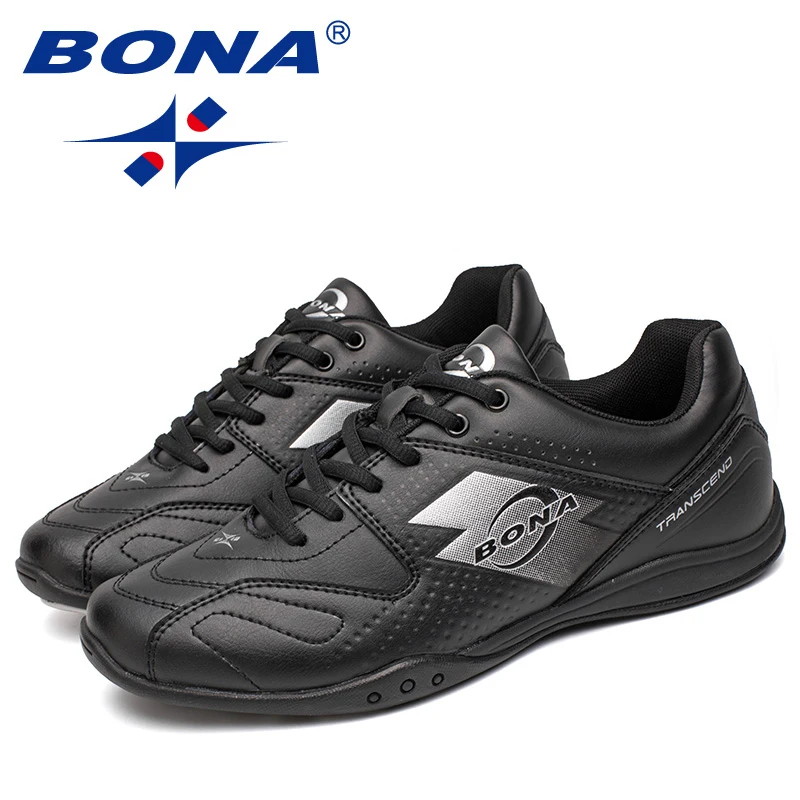 BONA New Arrival Typical Style Men Walking Shoes Lace Up Men Shoes Outdoor Jogging Sneakers Comfortable  Soft Men Athletic Shoes