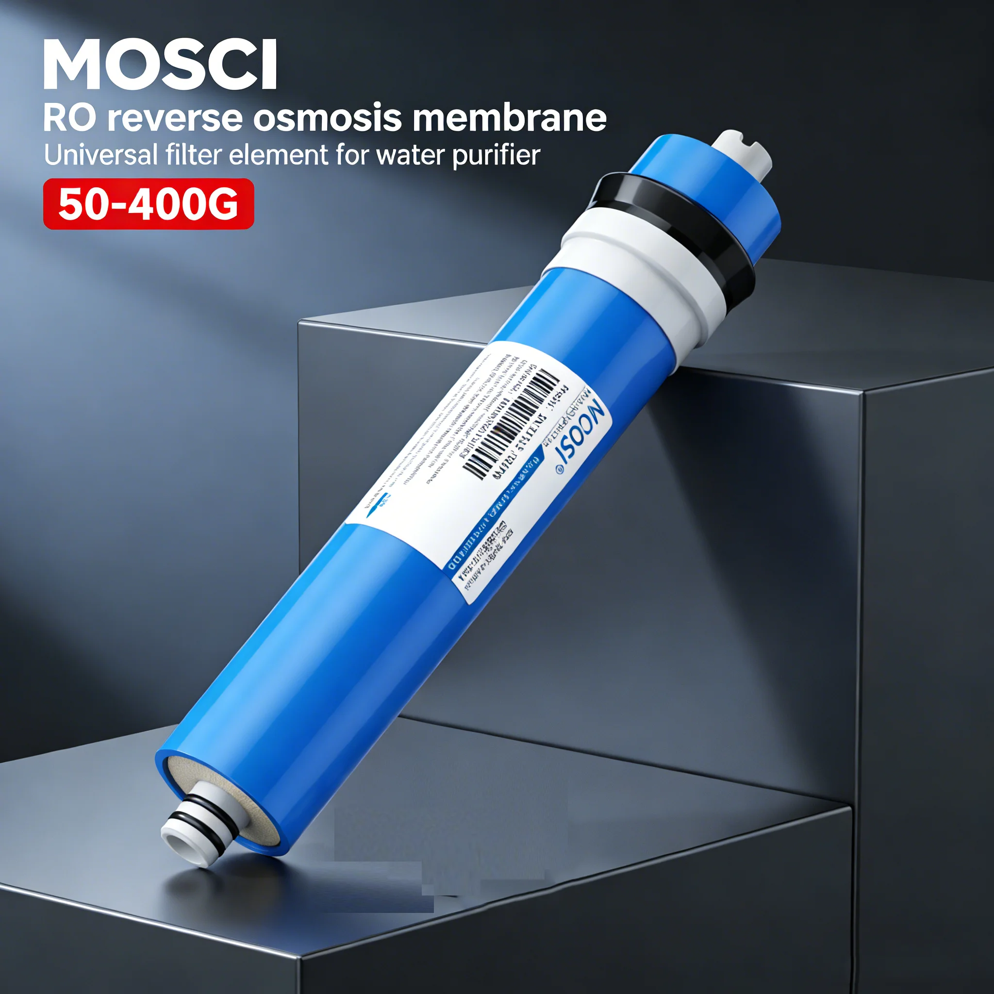 

Сменные фильтры MCOSI 50GPD для систем обратного осмоса (RO) для очистки воды