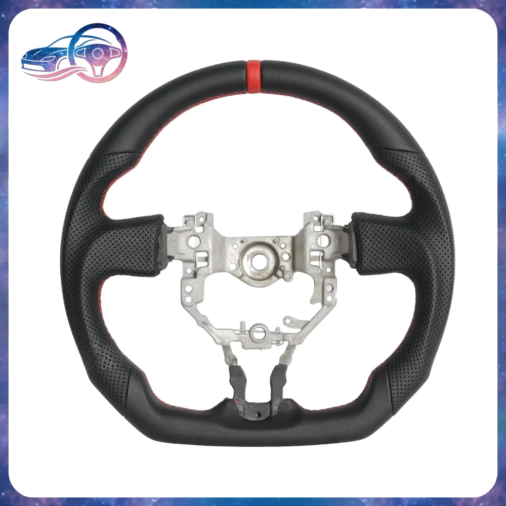 

Car Steering Wheel For Toyota 86 /Subaru BRZ 2010-2015 Customized Full Leather Racing Wheel Perforated Leather Steering Wheel