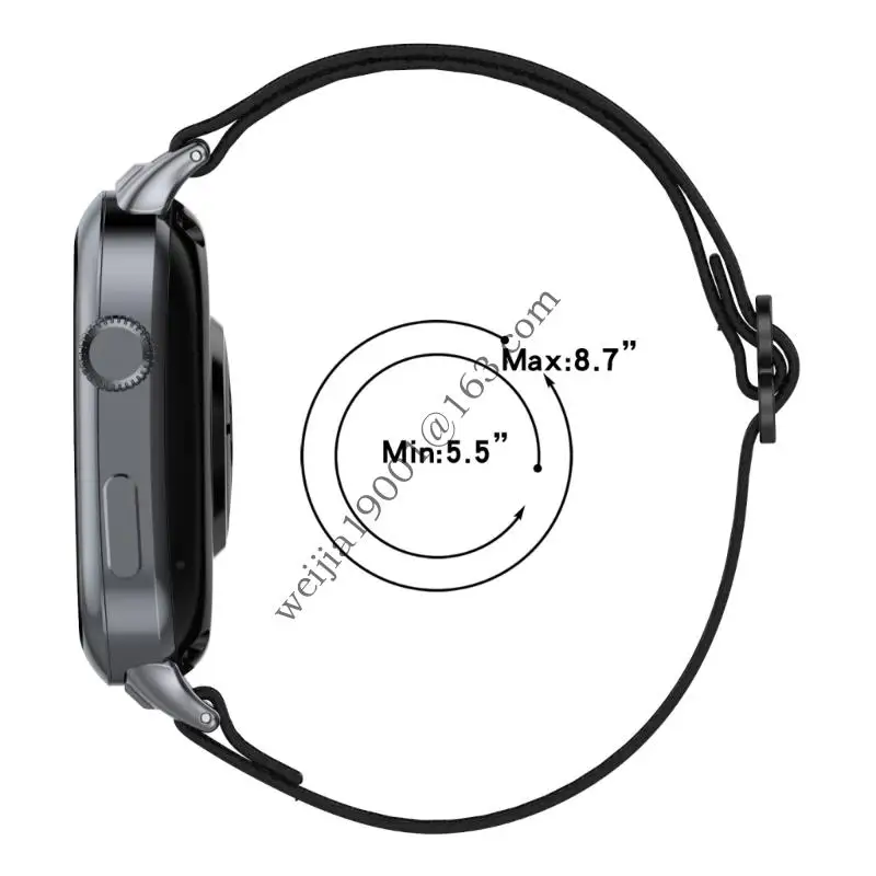 Breathable Nylon Watch Band Bands для HWD2‌‌ Удобно и заменяет .h05a