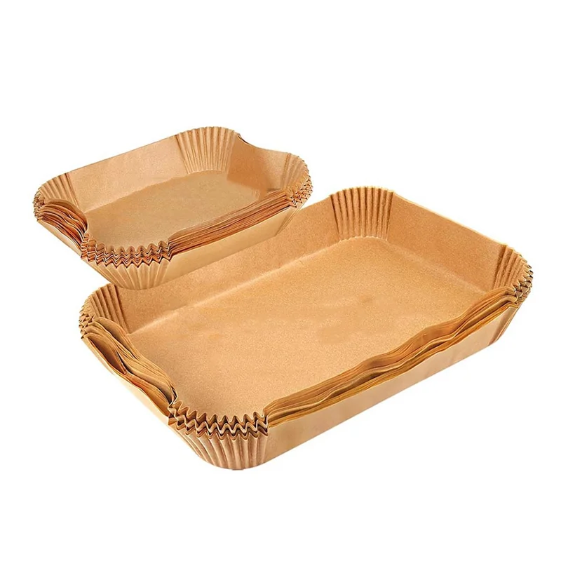 

M02K-150PCS Одноразовые вкладыши для фритюрницы, вкладыши для корзины фритюрницы, бумажные вкладыши для фритюрницы Ninja Dual