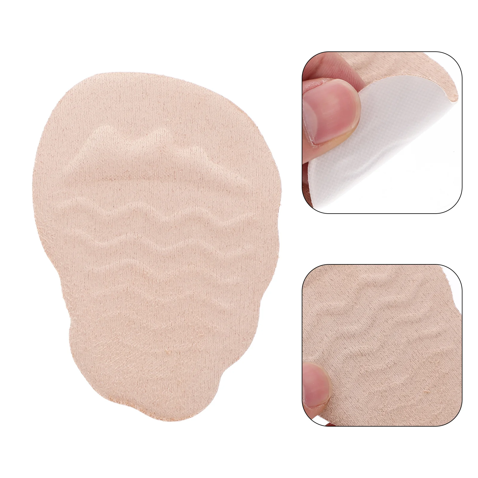 

4Pairs Comfortable Gel Forefoot Pads Metatarsal Shoe Inserts Foot Cushion High Heel Cushions for Women Forefoot Pad