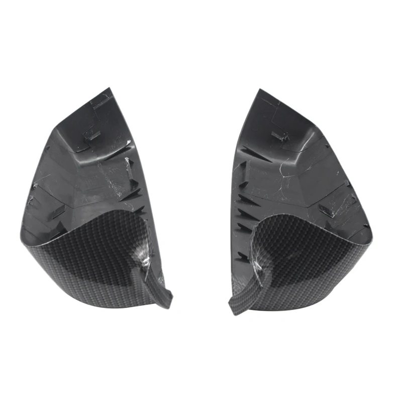 Carbon Fiber Side Mirror Covers Set For Bmw E60 E63 F06 F07 F12 F13 5 6 7 Series 51167187432 51167187431