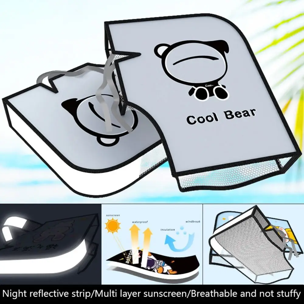 

Waterproof Electric Vehicle Sunscreen Gloves Windproof Anti-Sun Handle Grip Cover Breathable Soft Handlebar Grip Protector