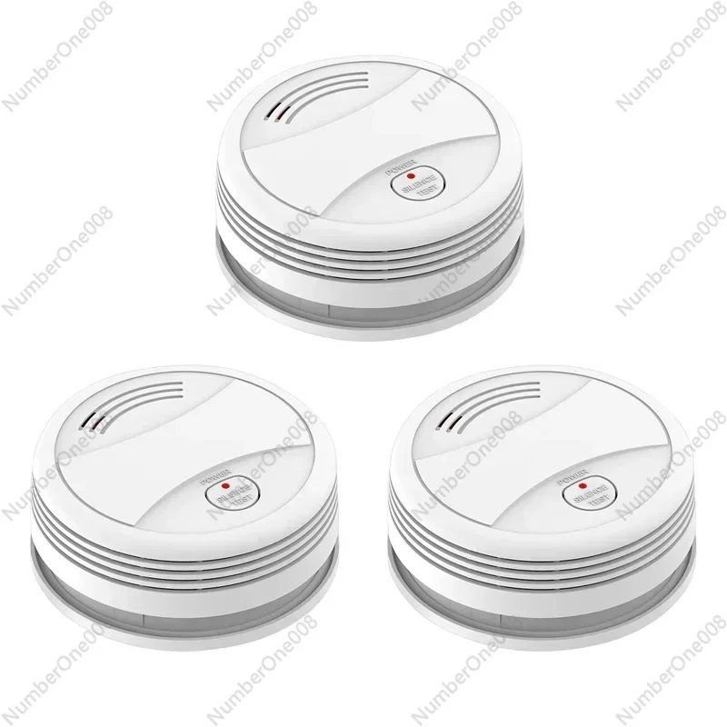 3 Pack 85dB App Control Fire Alarm  Approval Home Security Alarm System Smart Wifi Tuya Smoke Heat Detector