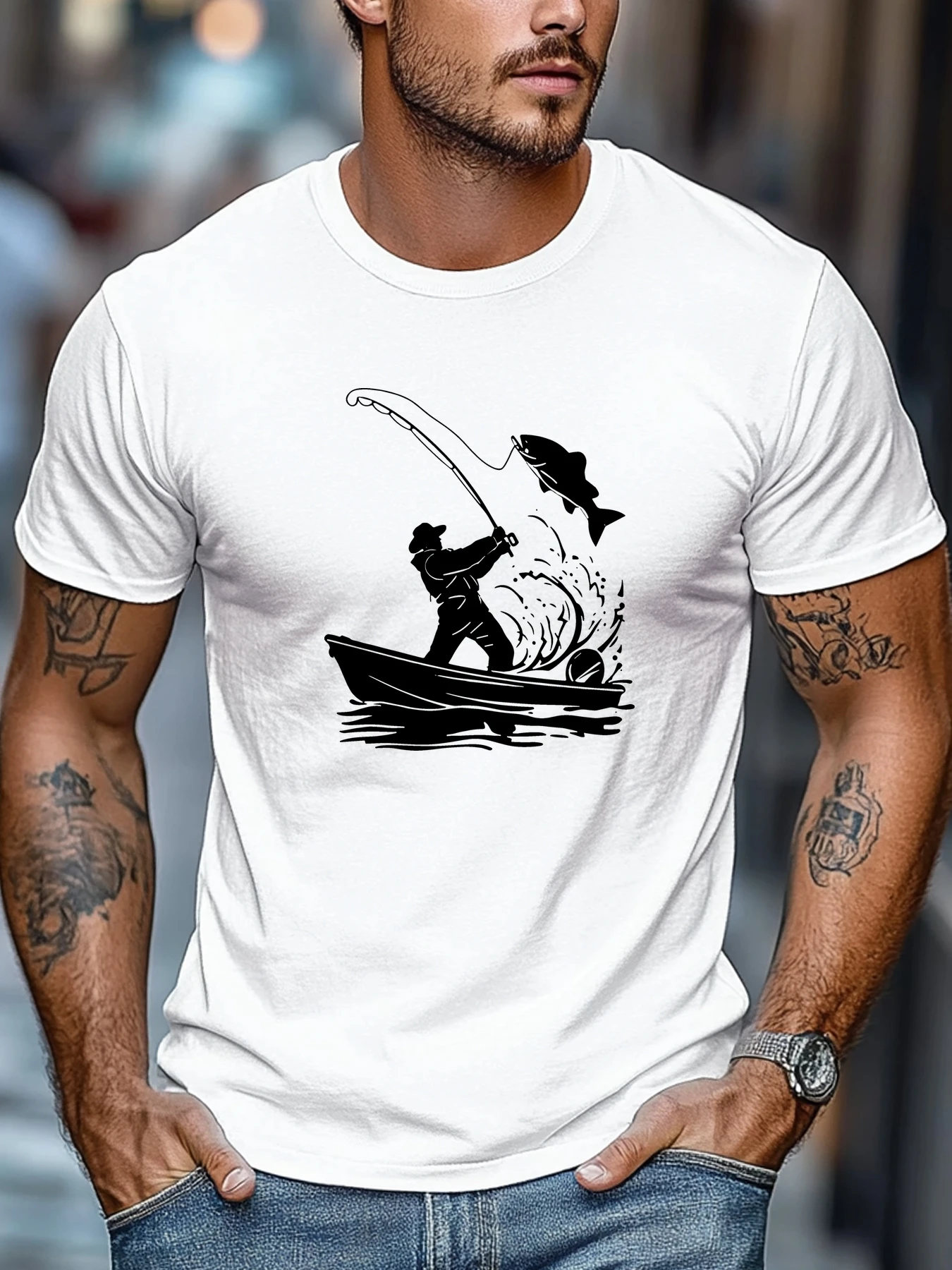 Home Barca - Camiseta Masculina Plus Size, Simples e