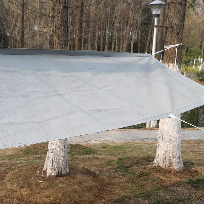 Garten-Sonnenschutznetz, Outdoor-Sonnenschutz, Schattennetz, Pool-Schattierung, Baldachin, Camping-Markise, Sonnenschutz mit verstellbarer Schnalle – Detail 9