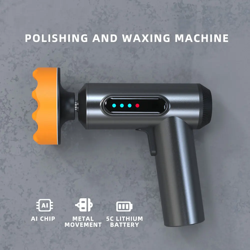 آلة تلميع السيارات الرملي طلاء السيارات اللاسلكية إصلاح الخدش الزجاج الأمامي زجاج زيت فيلم إزالة آلة العناية بالجلد