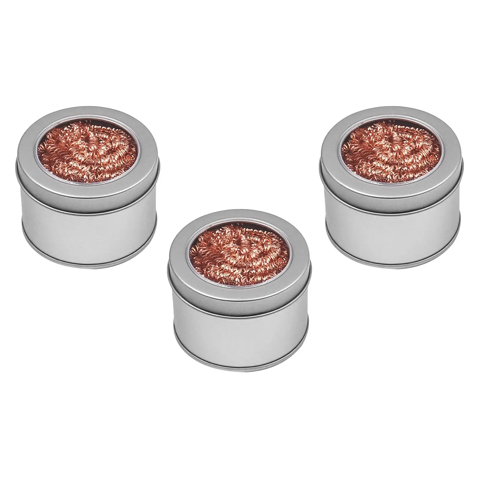 3Pcs Soldering Tip Cleaners High Performance Durability Portable Easy to Use