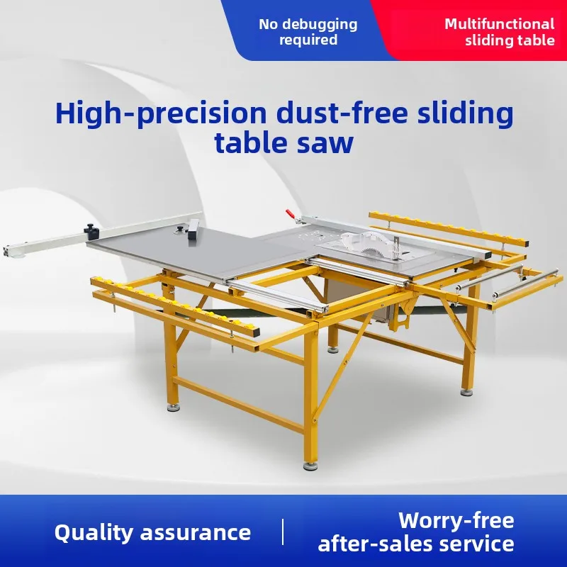 CX multifunctional workbench mechanical push-pull folding guide dust-free, table saw