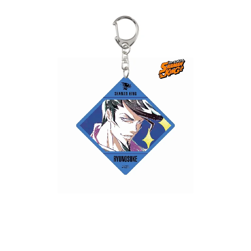 FACTORY STORE Anime SHAMAN KING Figure High Pixel Acrylic Keychain Model Cosplay Fans Collect Gift Standing Wholesale HOT SELL