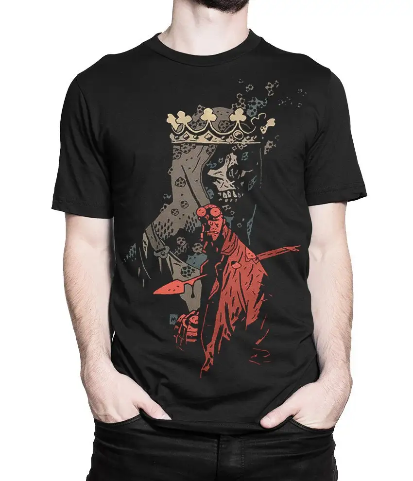 Hellboy Art T-Shirt, Men's Women's All Sizes (mw-103)