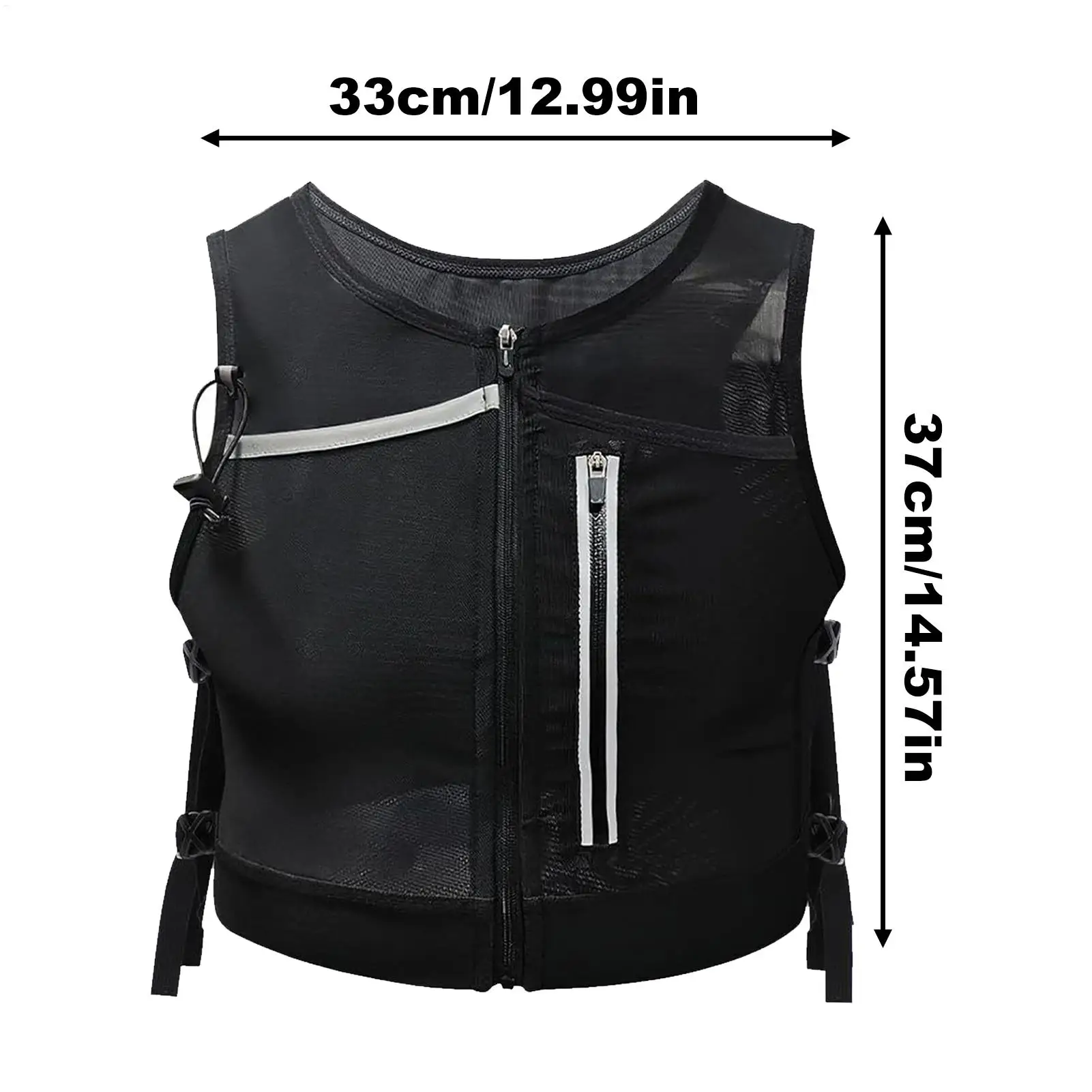 Lightweight Running Vest Night Cycling Chest Bag Sweat Resistant Hydration Vest Pack For Running Climbing Outdoors Camping Night