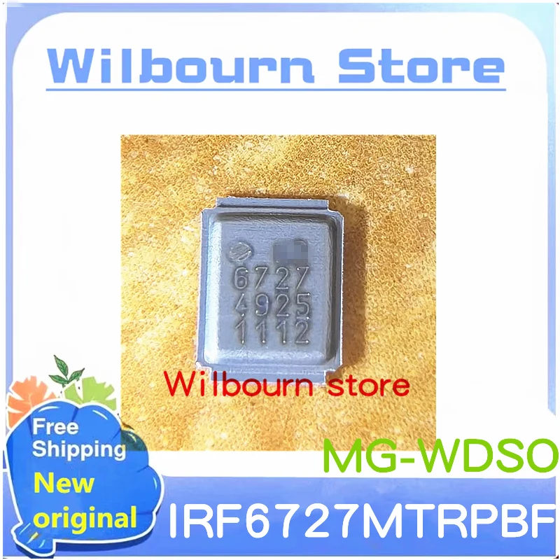 

10PCS~50PCS/LOT IRF6727M IR6727M IRF6727MTR IRF6727MTRPBF MG-WDSON-5 New original