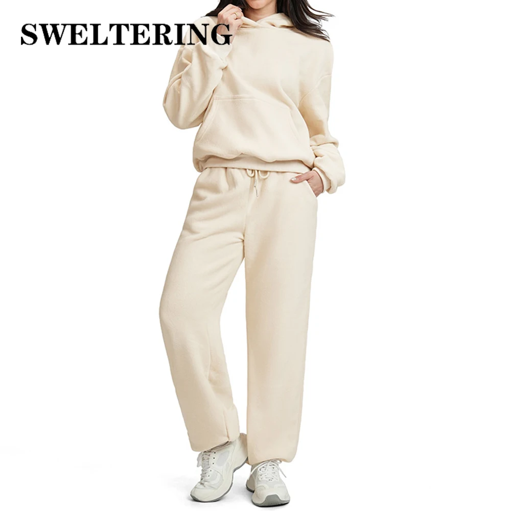 

Yoga Set 2PCS Sports Outfits Women's Gym Fitness Tracksuit Workout Long Sleeved Suit Female Keep Warm Yoga Suit Athletic Wear