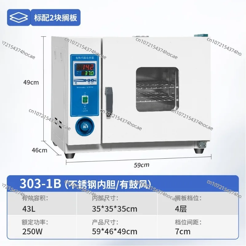 Electric thermostatic incubator Seed germination Laboratory Cell Bacteria Plant Mold Microbial germination Seedling box