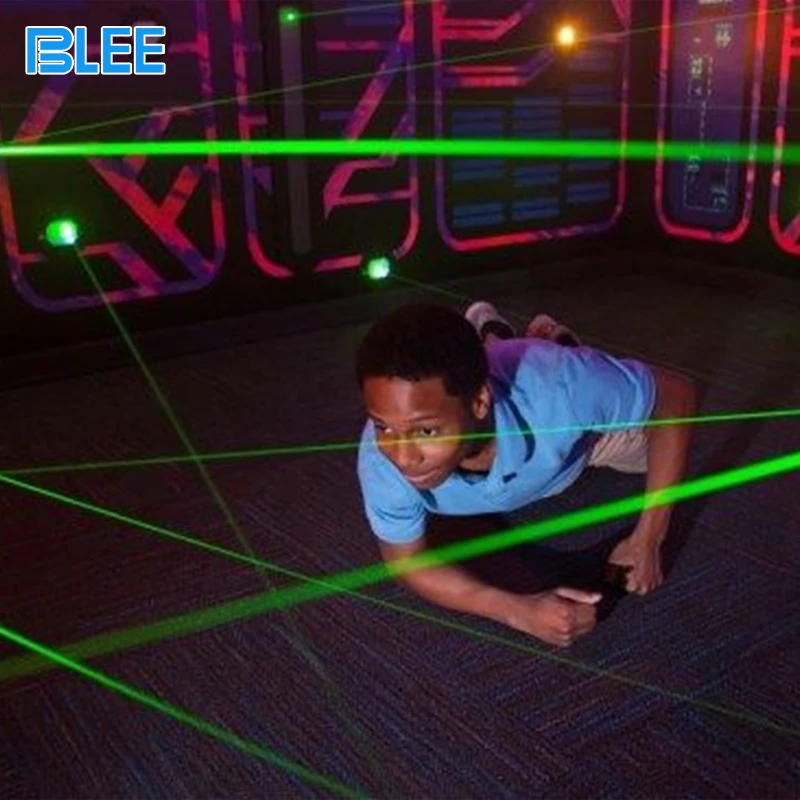 Amusement Park Sports Entertainment Multiplayer Laser Maze Room Escape Game Challenging Laser Tag Arena for Activate Game Room