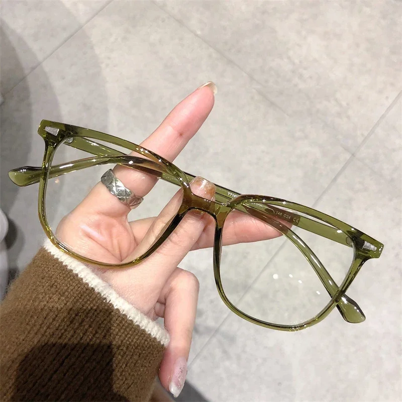 Fertige Damen-Myopie-Brille, Retro-Anti-Blaulicht-blockierende Nahsichtbrille, optische verschreibungspflichtige Kurzsichtbrille – Detail 25