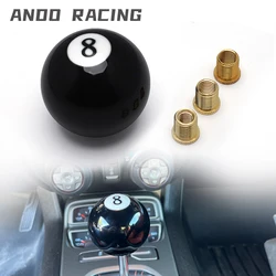 New Black 8 Billiard Ball Universal Car Gear Shift Knob For Manual Transmission Gear level Knob Shift Lever