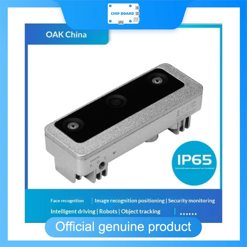 

OAK-D-W-PoE Wide-Angle AI Stereo Depth Camera, Waterproof Network Vision Module with PoE Support