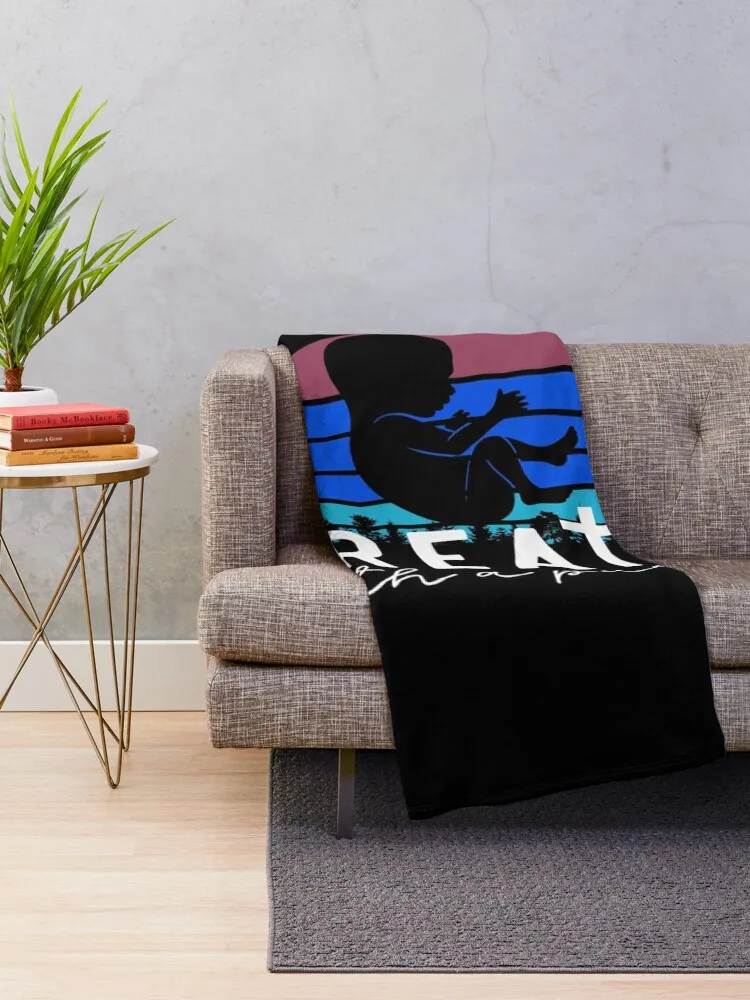 Created with a purpose Throw Blanket Fashion Sofas Vintage Decoratives Blankets