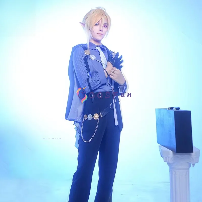 

Zenless Zone Zero Hugo Vlad Cosplay Costume Halloween Party Gorgeous Uniform Accessories Props Complete Set COSFun