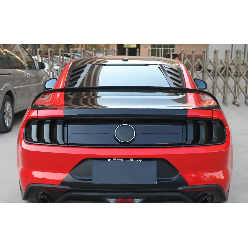 For Ford Mustang 2015-2020 350 Carbon Fiber  Car Rear Trunk Spoiler Rear Wing Tail Wing Parts Upgrade Body kit