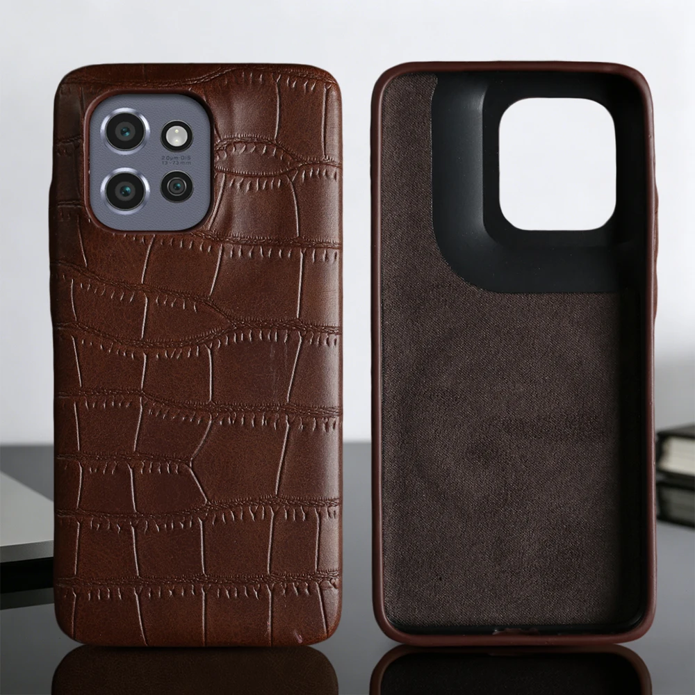 

Luxury Leather Shockproof Phone Case For Motorola Moto EDGE 50 Neo pro Edge50 Fusion G85 G45 X50 Ultra PC Hard Cover Funda Coque
