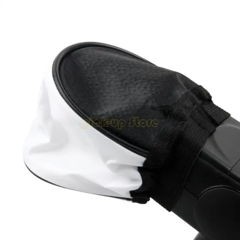 Q5WA Universal Flash Diffuser для Speedlite Photography DSLR Accessories Accomance Accomans Flash Diffuser Softbox серебряный