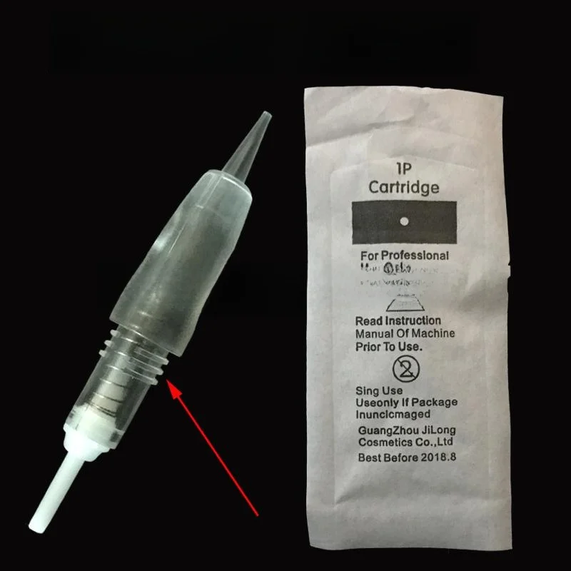 Disposable Spiral Needle Head for Eyebrow And Eyeliner Tattooing One-Piece hine Meticulous eup Tool for Facial Beau