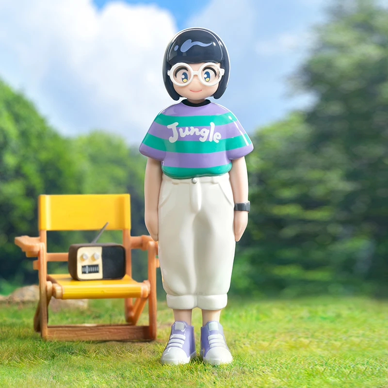 POP MART OLA NORI Série Mystery Box, Blind Box, Figurine bonito Anime Girl, Figura de Ação Popmart, 1Pc, 12pcs