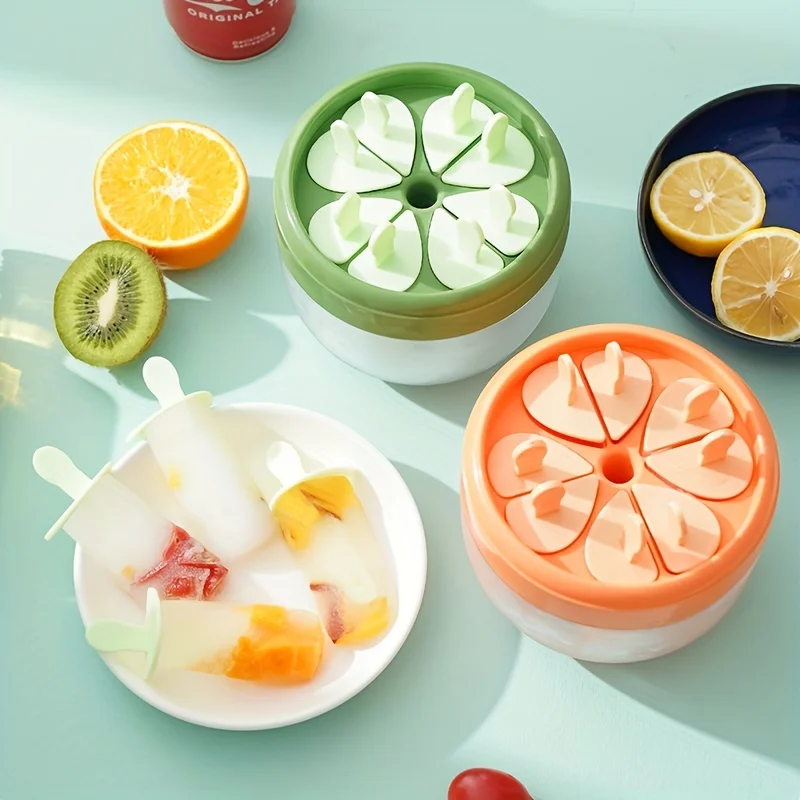 1pc, Popsicle Mold, Creative Popsicle Mold, Plastic Popsicle Mold, Ice Cream Mold, Ice Cube Box, Household Popsicle Mold, Safet