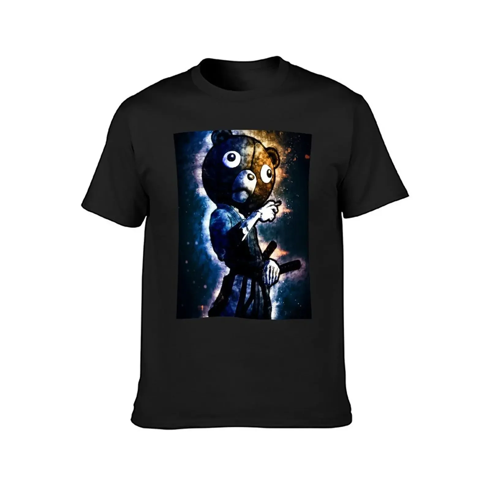 Jinno Afro Samurai T-Shirt plus sizes anime clothes tshirts for men