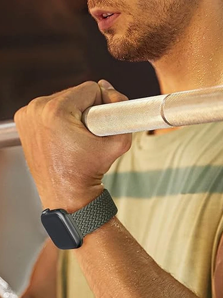 حزام لساعة أبل 11 الفرقة 42 مللي متر 46 مللي متر 44 مللي متر 40 مللي متر 45 مللي متر iWatch 2026 3 49 مللي متر سوار مضفر مرن سلسلة كوريا 10 9 8 7 6 SE #5