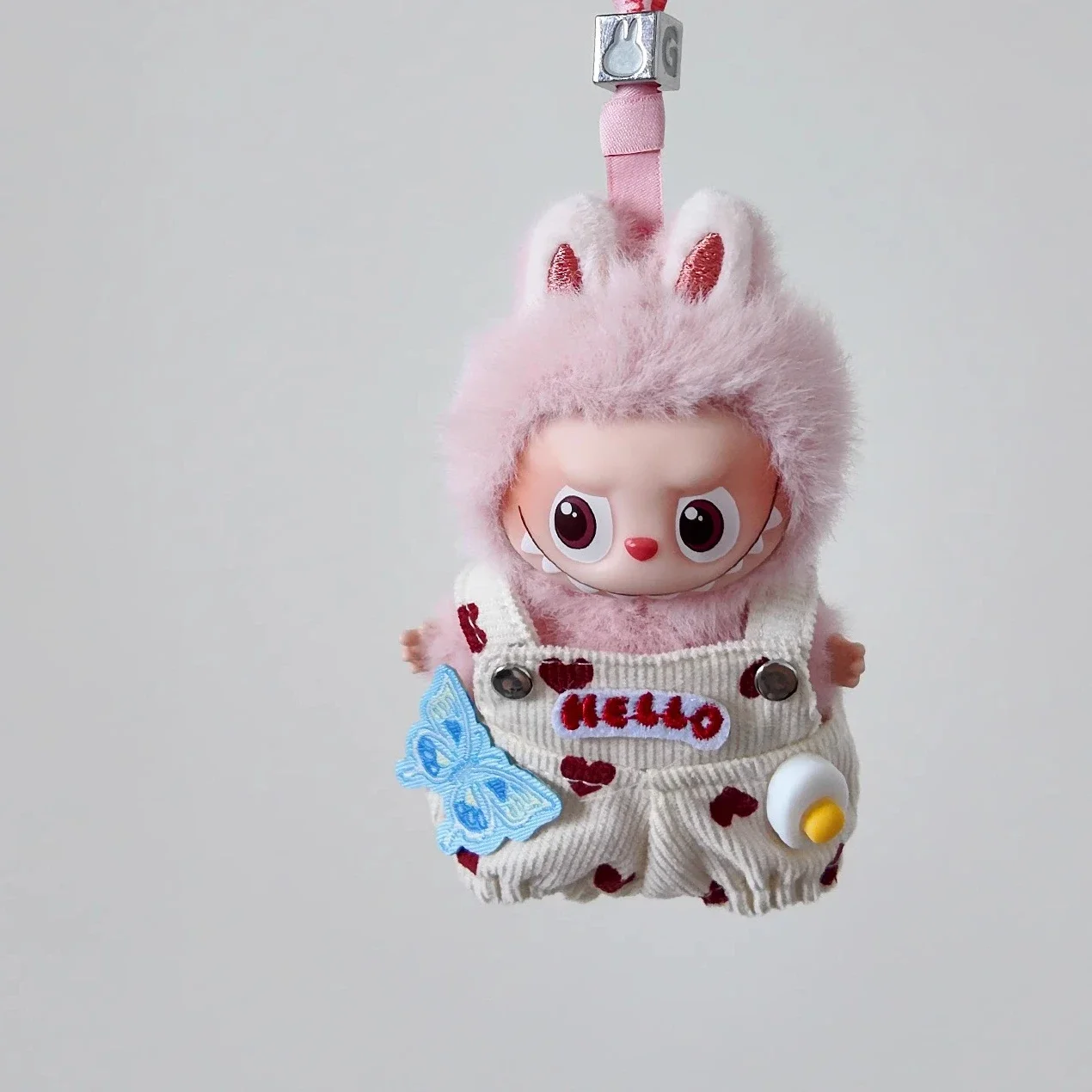 

Комбинезон «Любовь» на пуговицах для одежды labubu V4 V3 V2 V1 для Labubu 4.0 The Monsters Pin для кукольного наряда серии Love