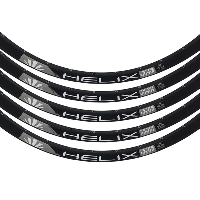 SUNRingle HELIX Bicycle rim Aluminum alloy Mountain/road bike TR25 TR27 TR29 29 27.5 26 inch 24H 32H  XC TRAIL vacuum wheel rim