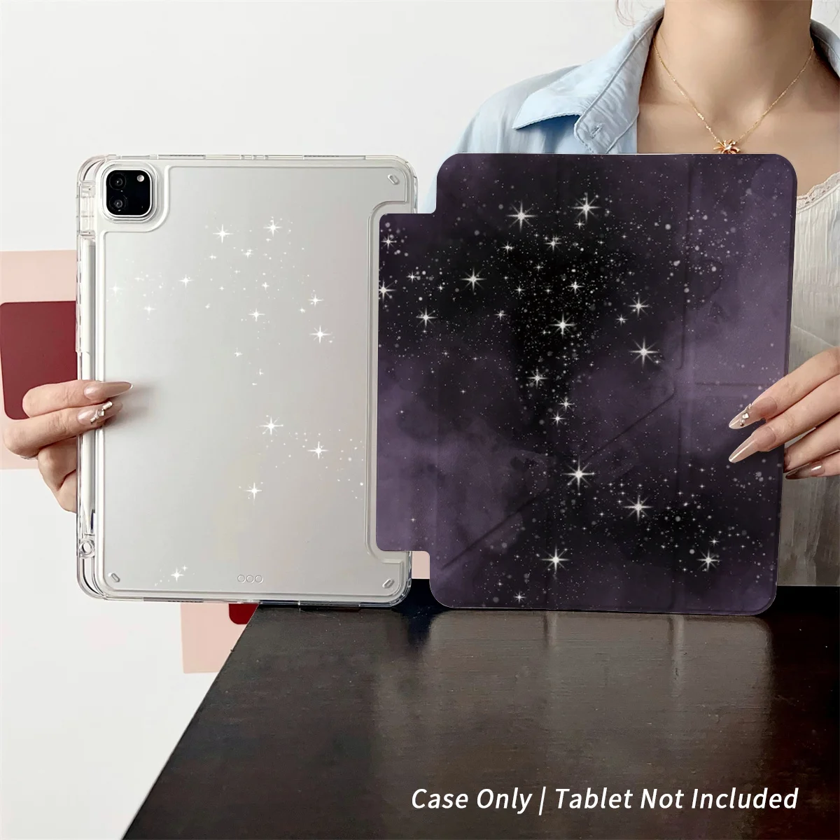 Slim Fit Premium TPU Tablet Cover, Shockproof Durable Lightweight Protective Case for iPad Samsung Huawei Honor Redmi Xiaomi