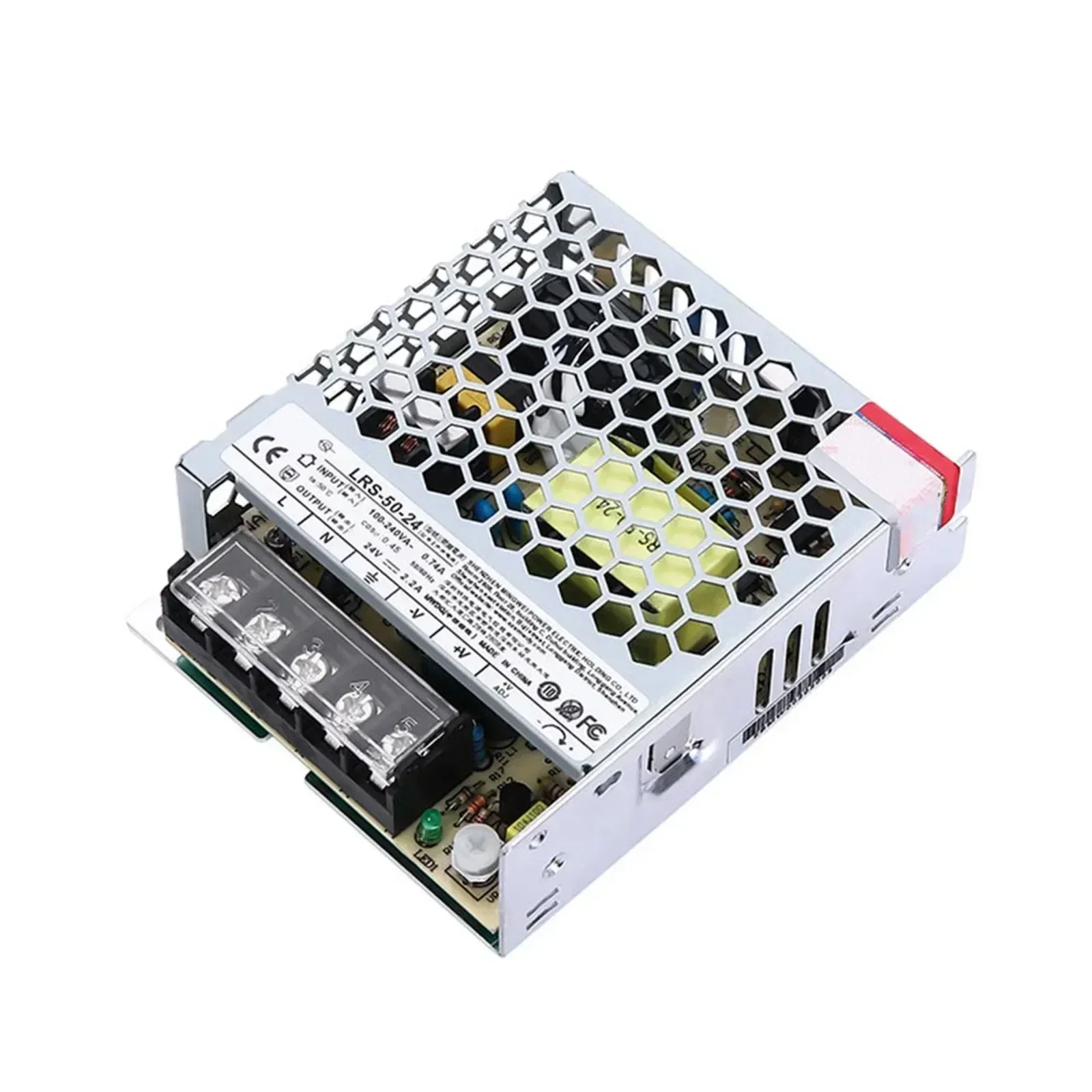 1PC 50W Switching Power Supply LRS-50-24 24V 2.2A Single Output AC/DC Converter For Industrial And Household 24V DC Devices