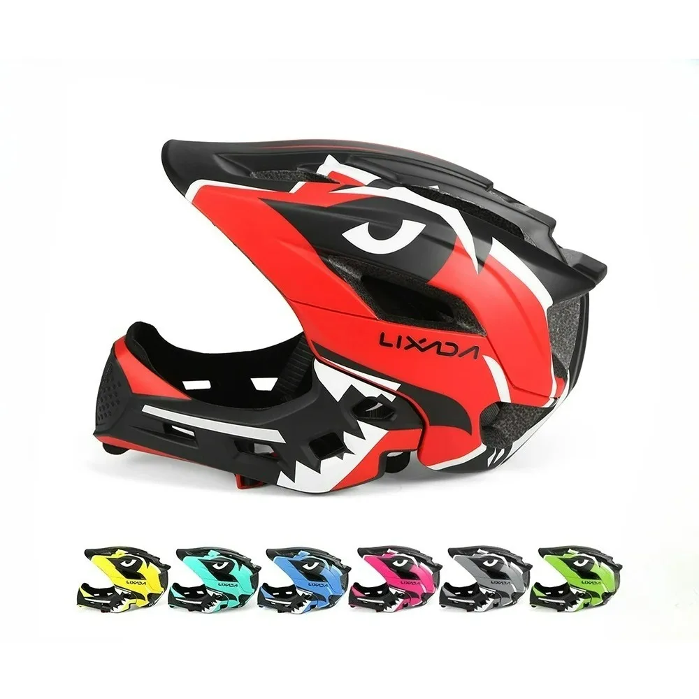 Detachable full face helmet for children, Safety helmet for cycling, skating, roller skating, sports, children
