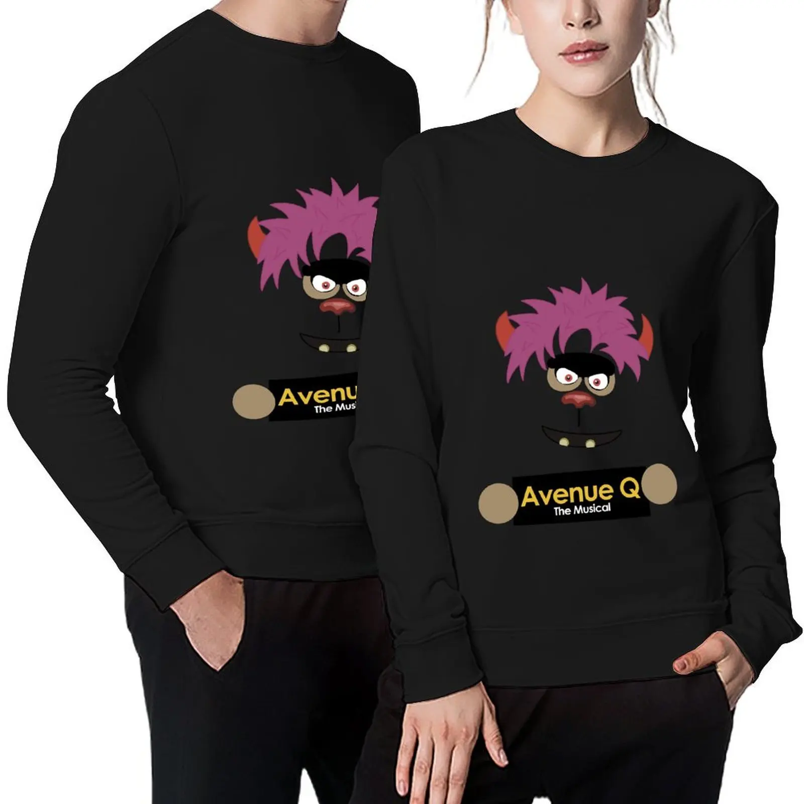 

Avenue Q - Trekkie Pullover clothes for men mens clothing japanese style men's coat sweatshirt for men