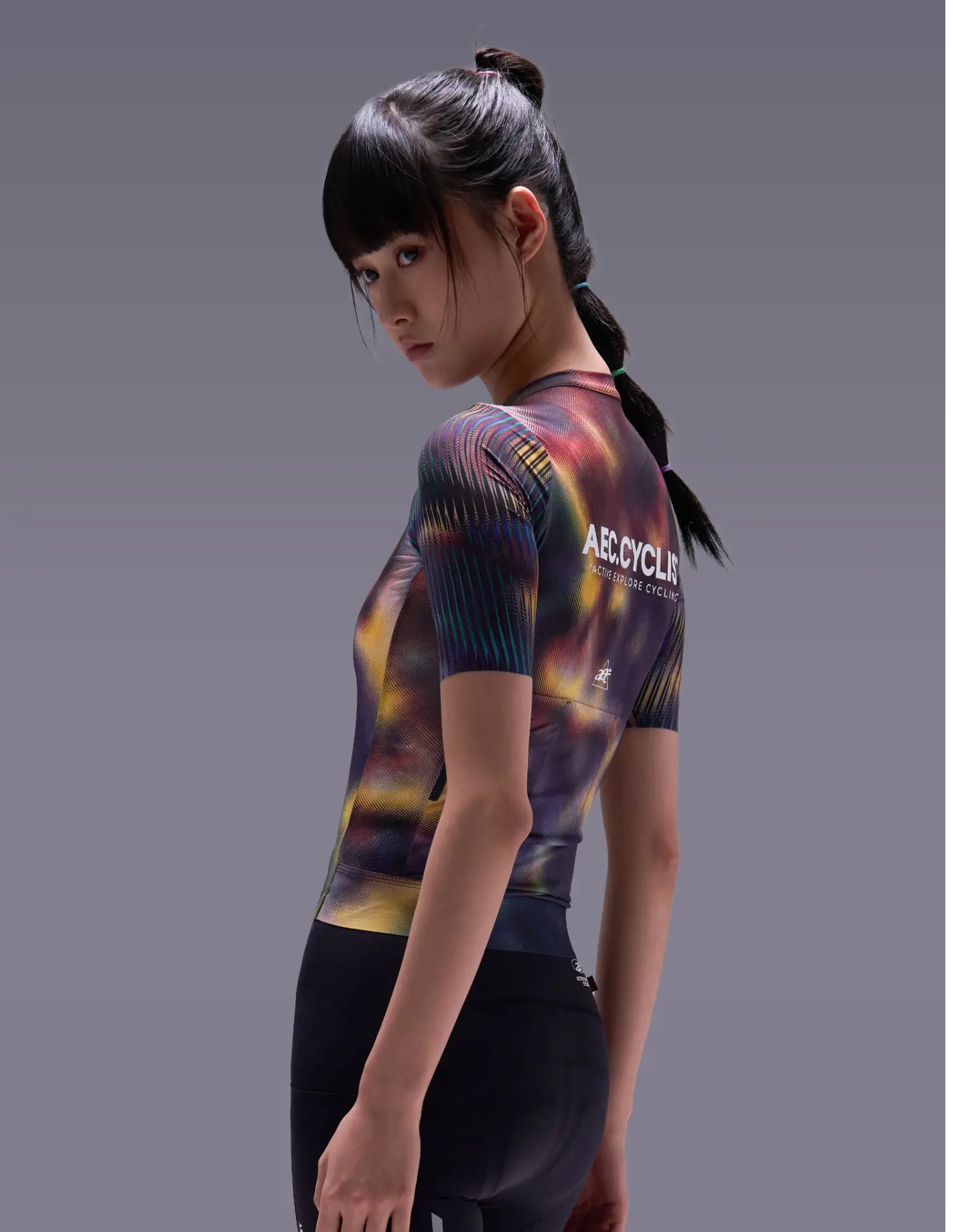 AEC YAOYING Serie Herren-Radtrikot Damen Slim Pro Bike Tops 2026 Sommer Kurzarm Fahrrad-Shirts Schnelltrocknend – Detail 1