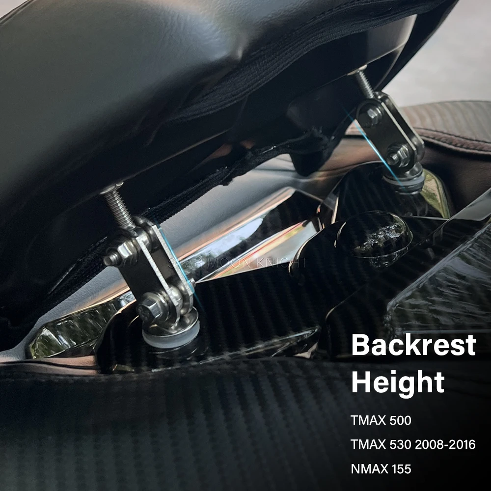Backrest Adjuster For Yamaha TMAX500 TMAX530  Backrest Lifter Lumbar Support Adjuster Motorcycle Accessories