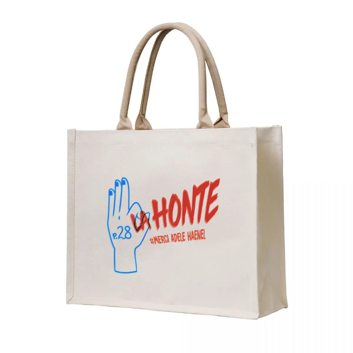 LA HONTE - Color Tote Tote Bag reusable grocery bags canvas tote Custom bag