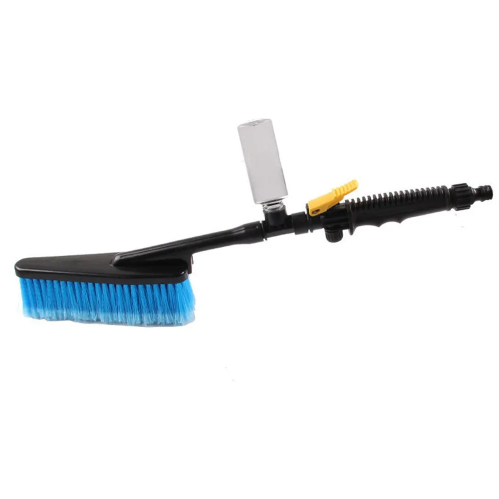 Car Wash Brush Water Spray Car Wash Brush Hose Adapter Vehicle Truck Cleaning Water Spray Nozzle Car Care