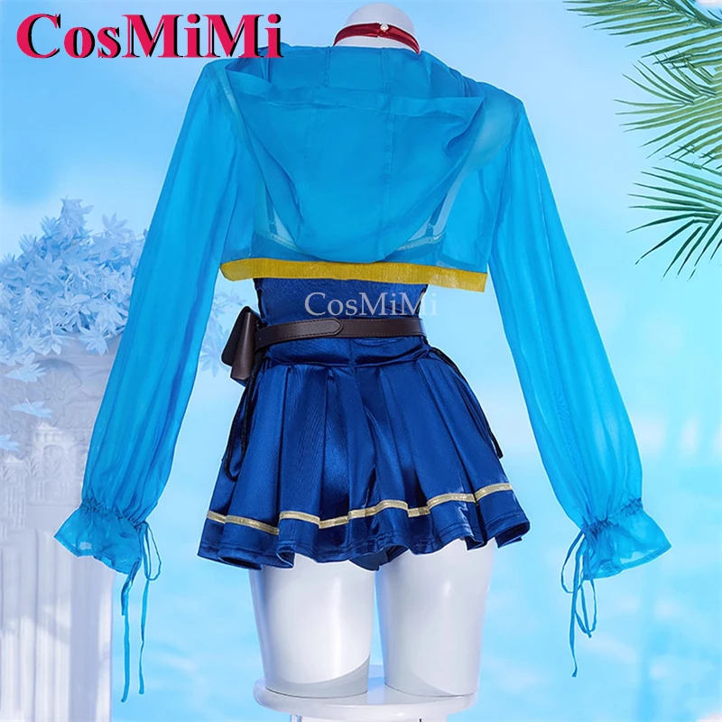 CosMiMi أنيمي لذيذ في الزنزانة مارسيل دوناتو تأثيري حلي الحلو ملابس السباحة الشاطئ واقية من الشمس الشاش معطف الصيف ملابس السباحة جديد