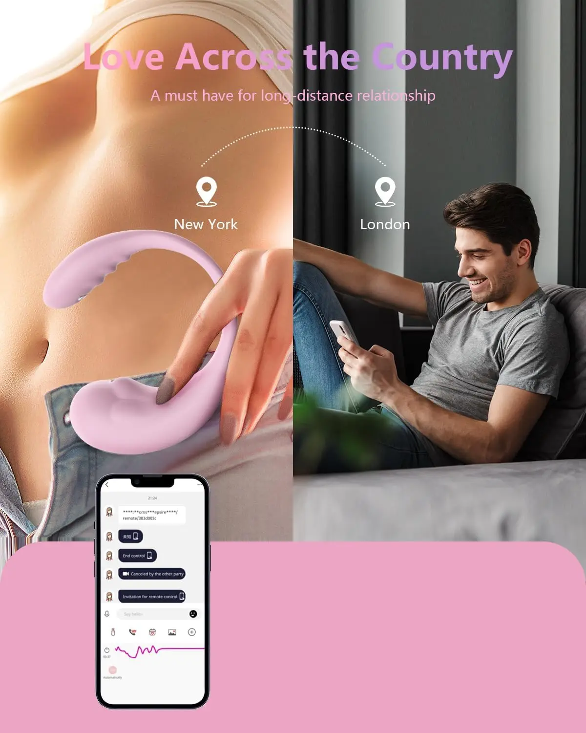 هزاز يتم التحكم فيه بالطبيق، أحدث هزاز للتحكم عن بعد يعمل بالذكاء الاصطناعي للنساء، هزاز G-Spot مقاوم للماء، ملابس هادئة #3