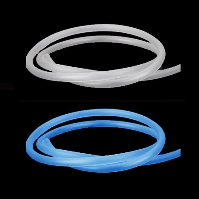 White/Blue 5m Aquarium CO2 Tube Pipe Oxygen Hose for Fish Tank Plant CO2 Generator Regulator Reactor System Kit Acessories 4*6mm