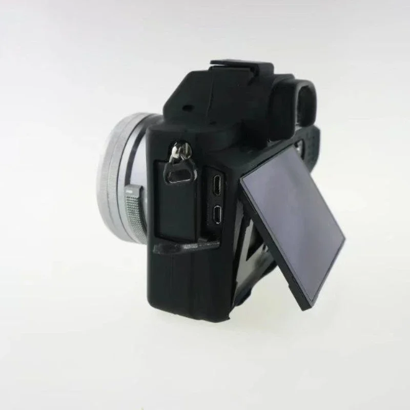 Silicone Armor Skin Case bag For Sony a72 a7s2 a7r2 m2A7II A7SII A7RII waterproof protective case + 1PCS free tempered film